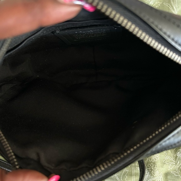 Coach Black and Red Crossbody Bag with Chain Strap - Picture 2 of 4